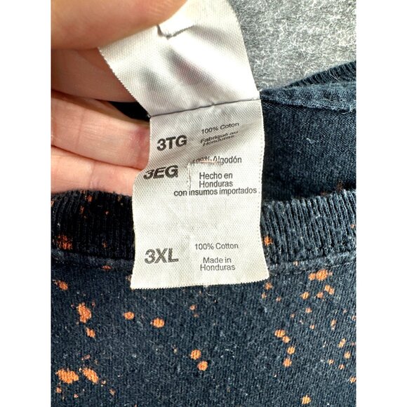 American By Birth Patriotic by Choice Eagle 1776 Star T-Shirt 3XL splatter stars - Picture 3 of 5